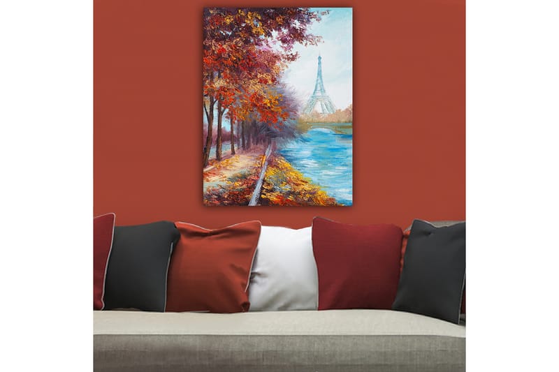 Koristeellinen Canvastaulu 70x100 cm - Monivärinen - Sisustustuotteet - Taulu & taide - Canvas-taulu