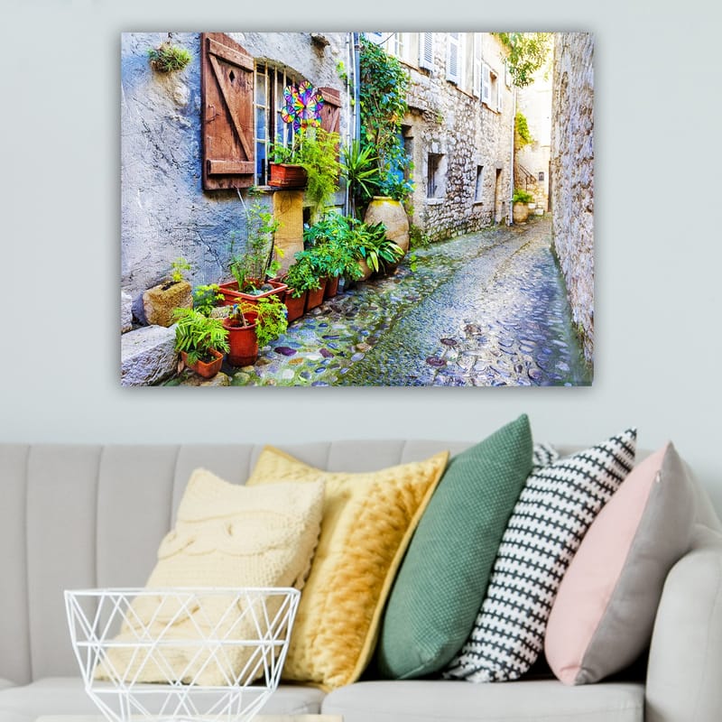 Koristeellinen Canvastaulu 70x100 cm - Monivärinen - Sisustustuotteet - Taulu & taide - Canvas-taulu