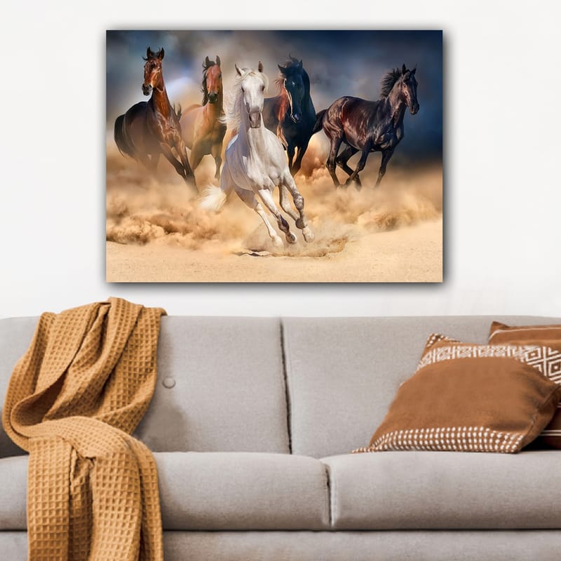 Koristeellinen Canvastaulu 70x100 cm - Monivärinen - Sisustustuotteet - Taulu & taide - Canvas-taulu