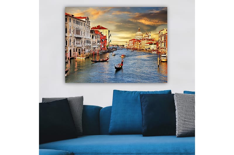 Koristeellinen Canvastaulu 70x100 cm - Monivärinen - Sisustustuotteet - Taulu & taide - Canvas-taulu