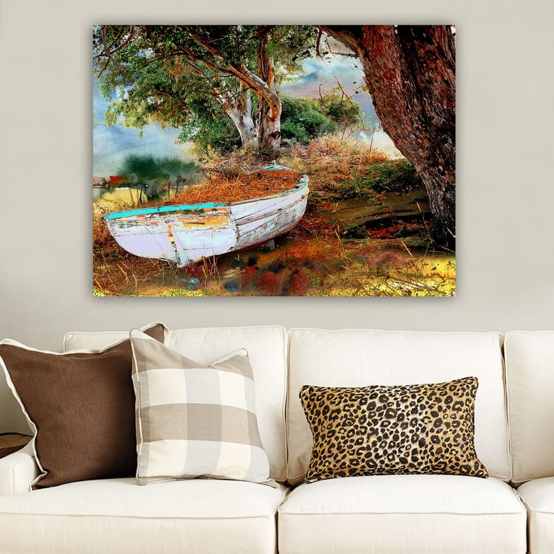 Koristeellinen Canvastaulu 70x100 cm - Monivärinen - Sisustustuotteet - Taulu & taide - Canvas-taulu