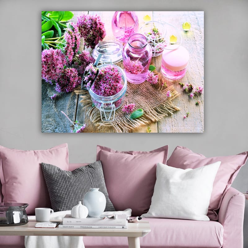 Koristeellinen Canvastaulu 70x100 cm - Monivärinen - Sisustustuotteet - Taulu & taide - Canvas-taulu