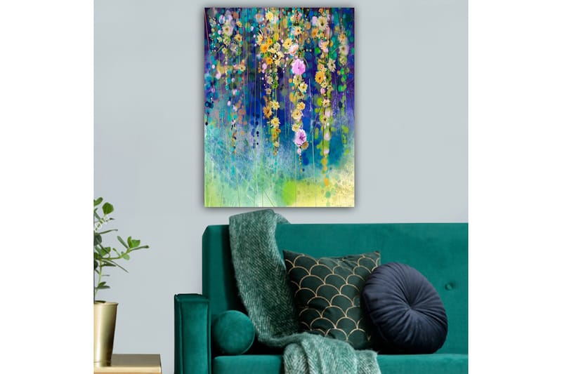 Koristeellinen Canvastaulu 70x100 cm - Monivärinen - Sisustustuotteet - Taulu & taide - Canvas-taulu
