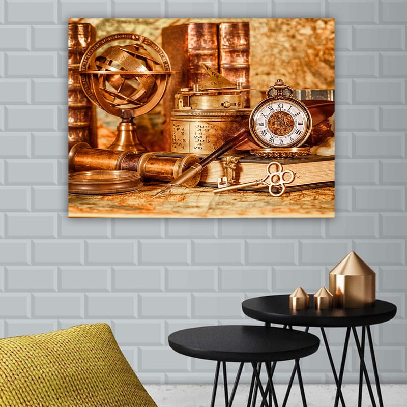 Koristeellinen Canvastaulu 70x100 cm - Monivärinen - Sisustustuotteet - Taulu & taide - Canvas-taulu