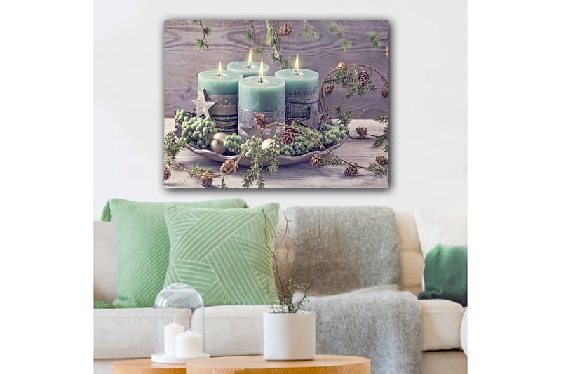 Koristeellinen Canvastaulu 70x100 cm - Monivärinen - Sisustustuotteet - Taulu & taide - Canvas-taulu