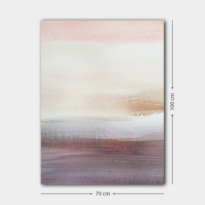 Koristeellinen Canvastaulu 70x100 cm - Monivärinen - Sisustustuotteet - Taulu & taide - Canvas-taulu
