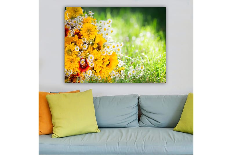 Koristeellinen Canvastaulu 70x100 cm - Monivärinen - Sisustustuotteet - Taulu & taide - Canvas-taulu