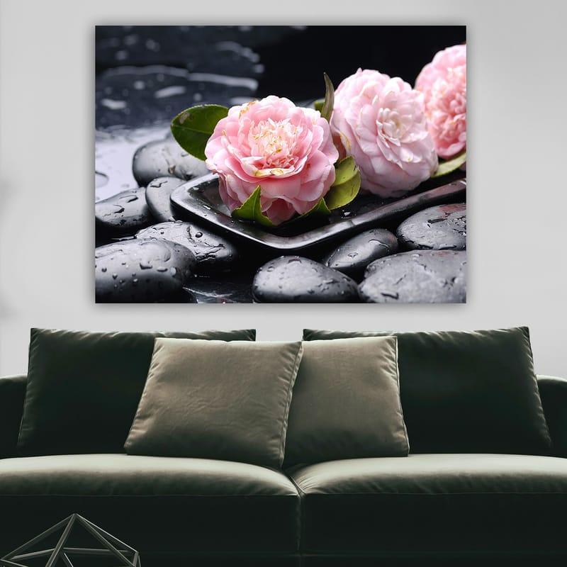 Koristeellinen Canvastaulu 70x100 cm - Monivärinen - Sisustustuotteet - Taulu & taide - Canvas-taulu