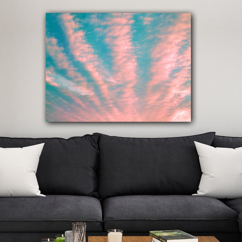 Koristeellinen Canvastaulu 70x100 cm - Monivärinen - Sisustustuotteet - Taulu & taide - Canvas-taulu