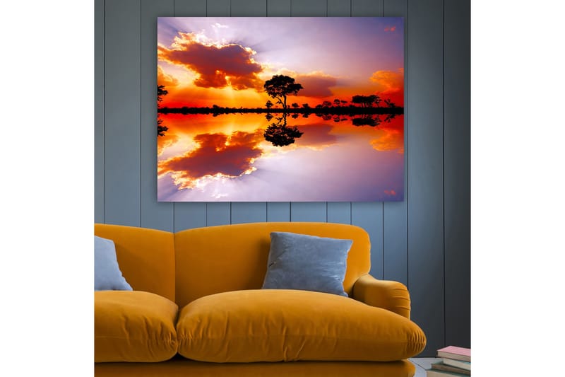 Koristeellinen Canvastaulu 70x100 cm - Monivärinen - Sisustustuotteet - Taulu & taide - Canvas-taulu