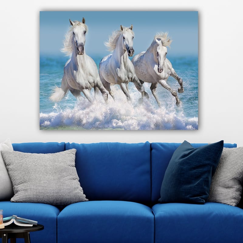 Koristeellinen Canvastaulu 70x100 cm - Monivärinen - Sisustustuotteet - Taulu & taide - Canvas-taulu