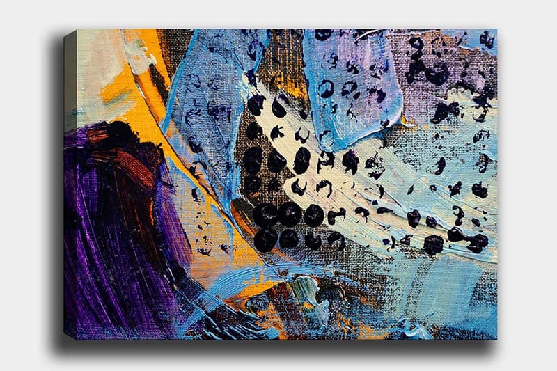 Koristeellinen Canvastaulu 70x100 cm - Monivärinen - Sisustustuotteet - Taulu & taide - Canvas-taulu