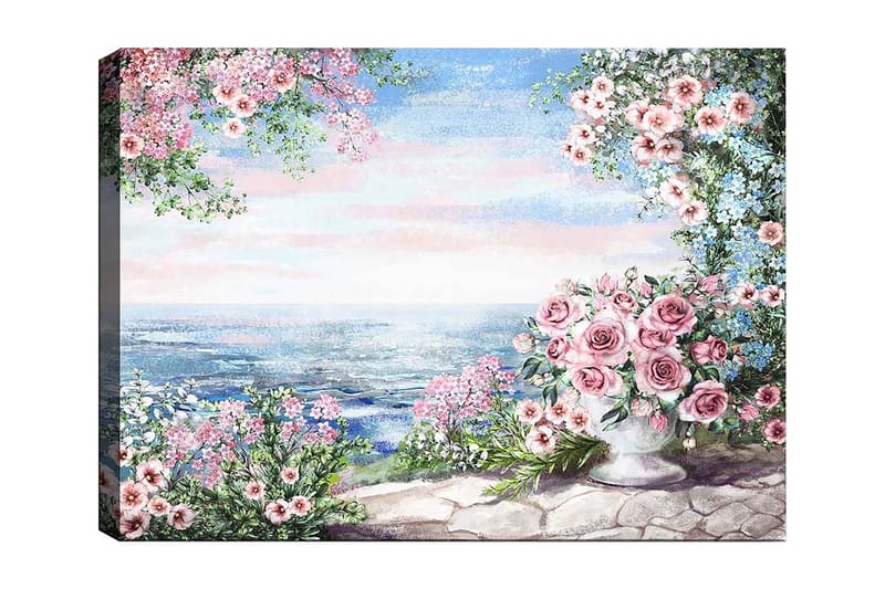 Koristeellinen Canvastaulu 70x100 cm - Monivärinen - Sisustustuotteet - Taulu & taide - Canvas-taulu