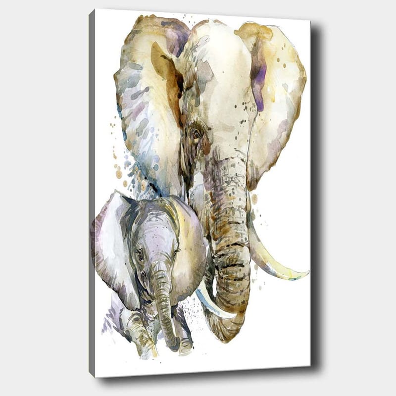 Koristeellinen Canvastaulu 70x100 cm - Monivärinen - Sisustustuotteet - Taulu & taide - Canvas-taulu