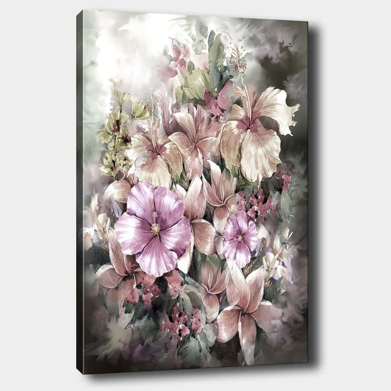 Koristeellinen Canvastaulu 70x100 cm - Monivärinen - Sisustustuotteet - Taulu & taide - Canvas-taulu