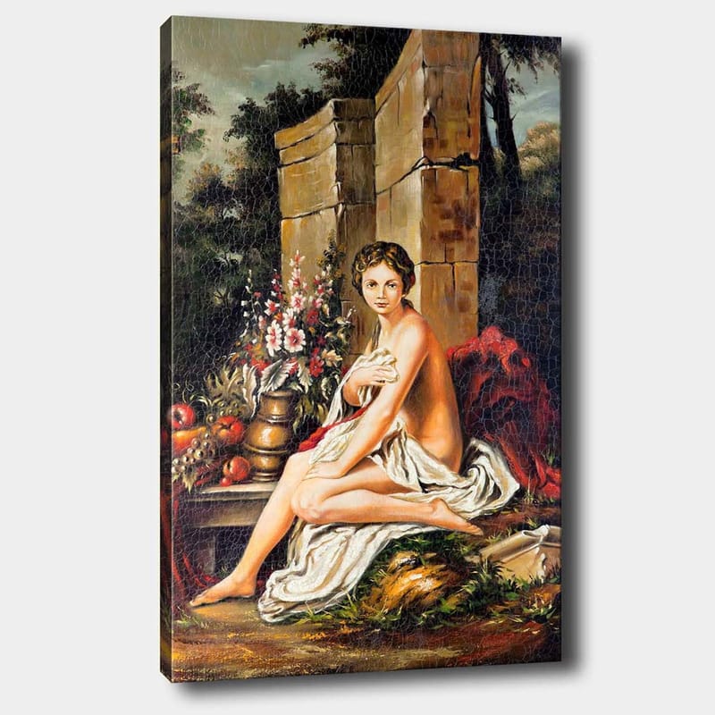 Koristeellinen Canvastaulu 70x100 cm - Monivärinen - Sisustustuotteet - Taulu & taide - Canvas-taulu