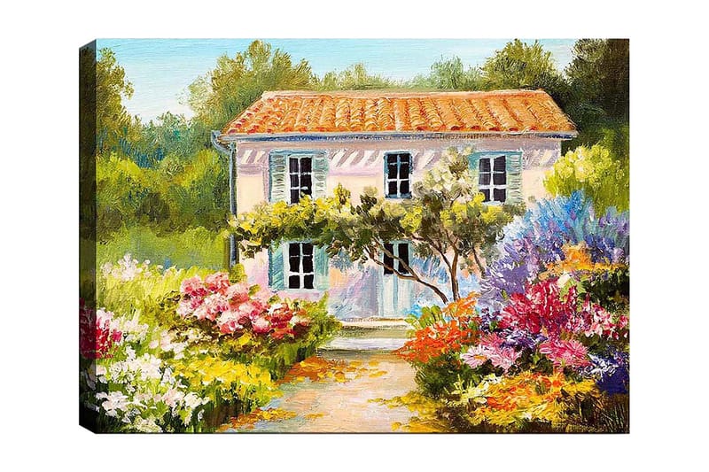 Koristeellinen Canvastaulu 70x100 cm - Monivärinen - Sisustustuotteet - Taulu & taide - Canvas-taulu
