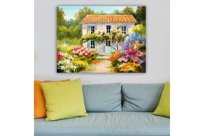 Koristeellinen Canvastaulu 70x100 cm - Monivärinen - Sisustustuotteet - Taulu & taide - Canvas-taulu