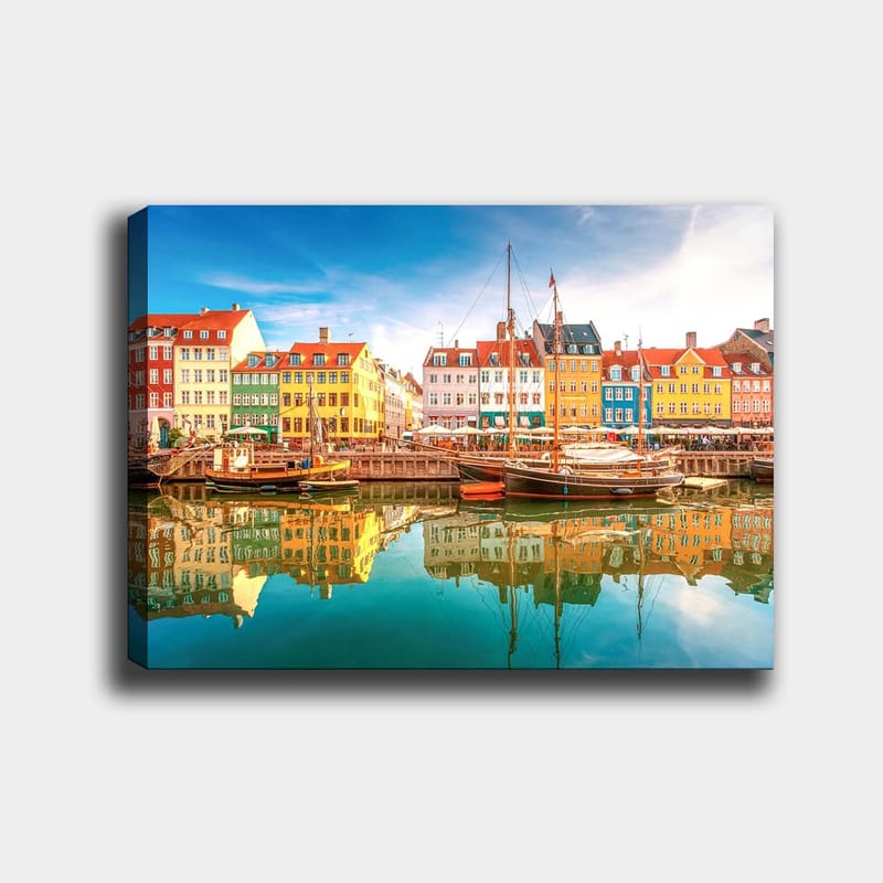 Koristeellinen Canvastaulu 70x100 cm - Monivärinen - Sisustustuotteet - Taulu & taide - Canvas-taulu