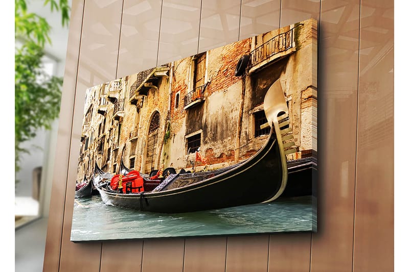 Koristeellinen Canvastaulu 70x100 cm - Monivärinen - Sisustustuotteet - Taulu & taide - Canvas-taulu