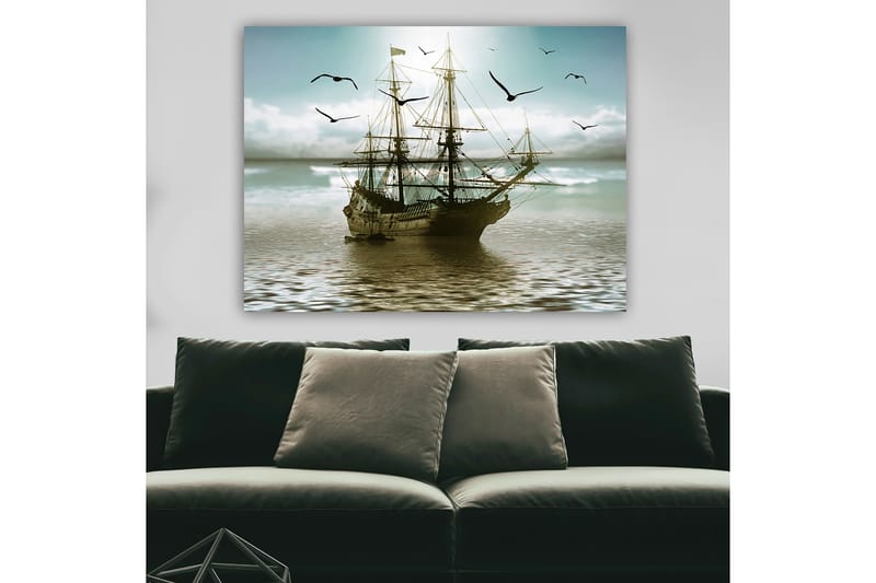 Koristeellinen Canvastaulu 70x100 cm - Monivärinen - Sisustustuotteet - Taulu & taide - Canvas-taulu