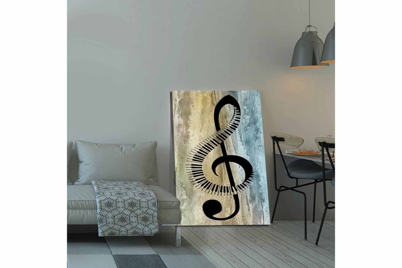 Koristeellinen Canvastaulu 70x100 cm - Monivärinen - Sisustustuotteet - Taulu & taide - Canvas-taulu