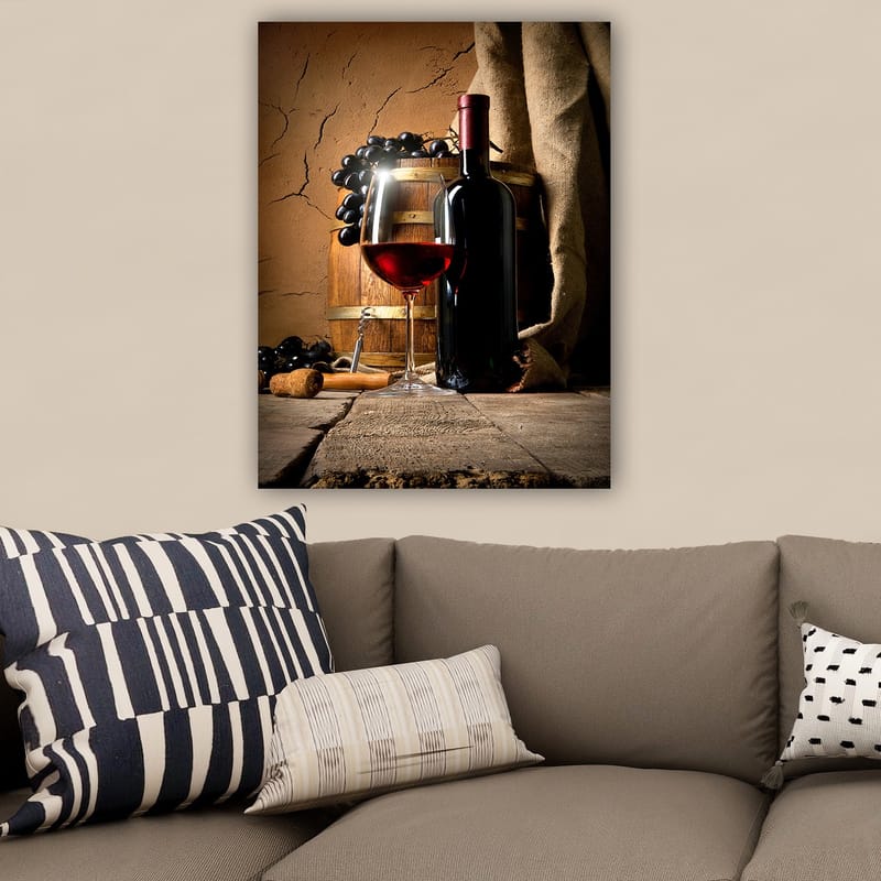 Koristeellinen Canvastaulu 70x100 cm - Monivärinen - Sisustustuotteet - Taulu & taide - Canvas-taulu