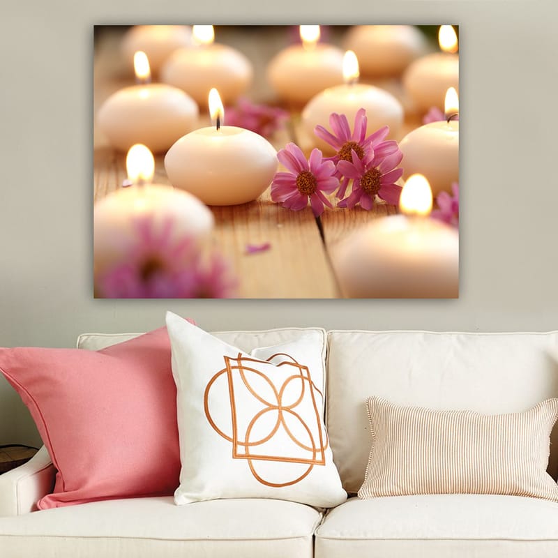 Koristeellinen Canvastaulu 70x100 cm - Monivärinen - Sisustustuotteet - Taulu & taide - Canvas-taulu