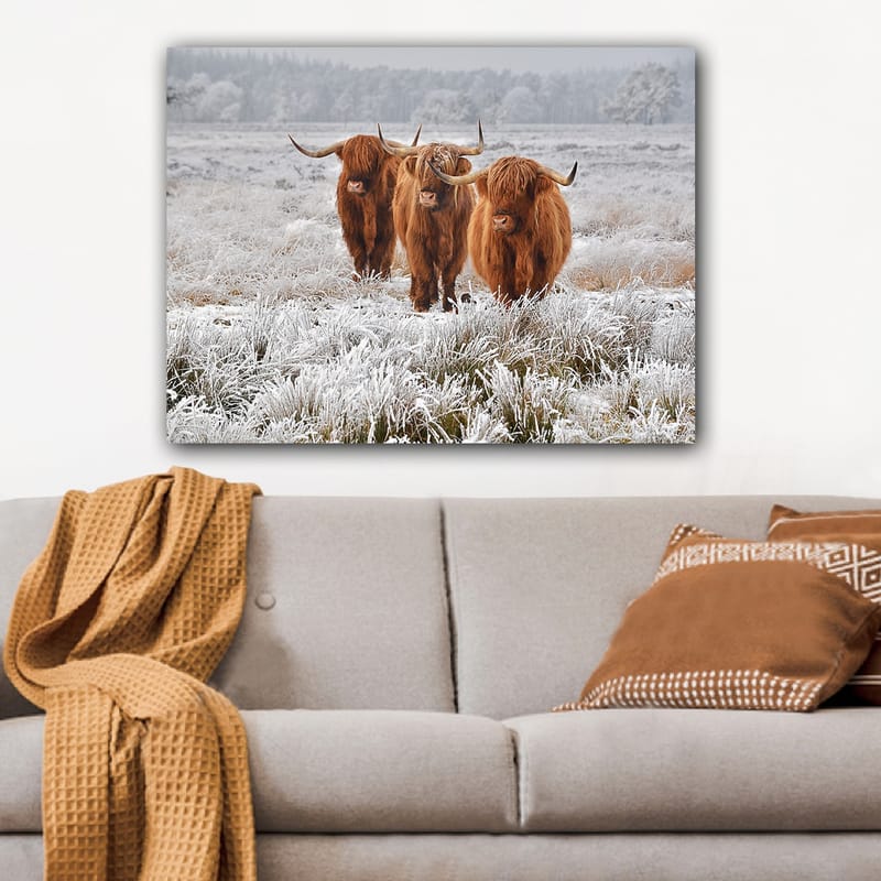 Koristeellinen Canvastaulu 70x100 cm - Monivärinen - Sisustustuotteet - Taulu & taide - Canvas-taulu