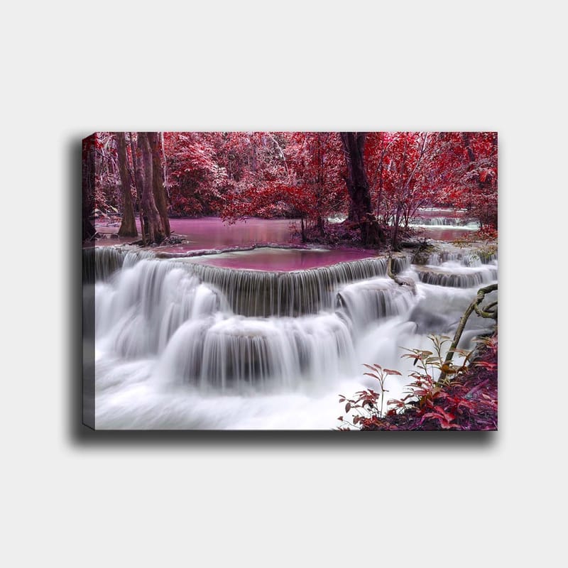 Koristeellinen Canvastaulu 70x100 cm - Monivärinen - Sisustustuotteet - Taulu & taide - Canvas-taulu