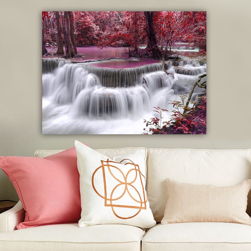 Koristeellinen Canvastaulu 70x100 cm - Monivärinen - Sisustustuotteet - Taulu & taide - Canvas-taulu