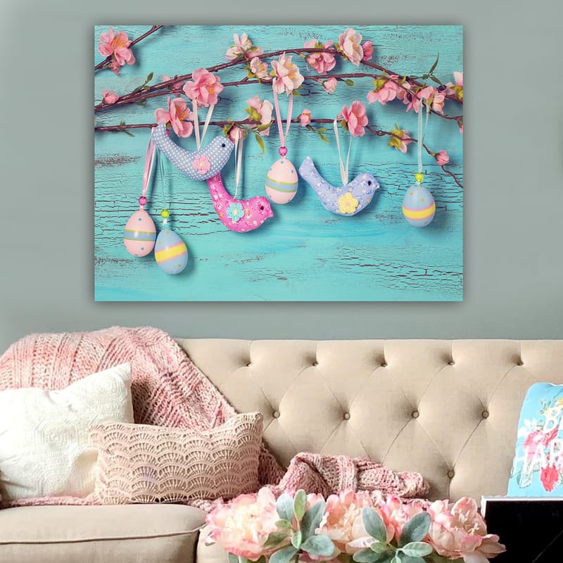 Koristeellinen Canvastaulu 70x100 cm - Monivärinen - Sisustustuotteet - Taulu & taide - Canvas-taulu