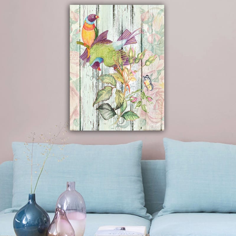 Koristeellinen Canvastaulu 70x100 cm - Monivärinen - Sisustustuotteet - Taulu & taide - Canvas-taulu