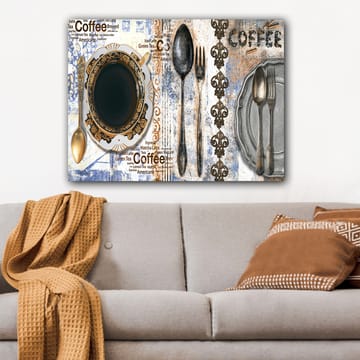 Koristeellinen Canvastaulu 70x100 cm - Monivärinen - Sisustustuotteet - Taulu & taide - Canvas-taulu