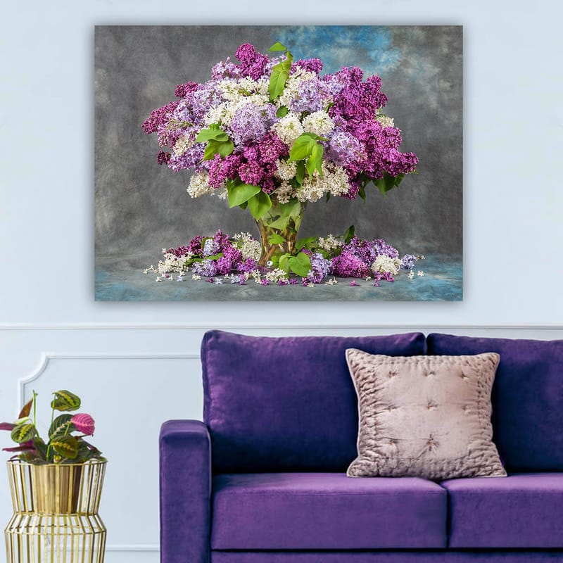 Koristeellinen Canvastaulu 70x100 cm - Monivärinen - Sisustustuotteet - Taulu & taide - Canvas-taulu