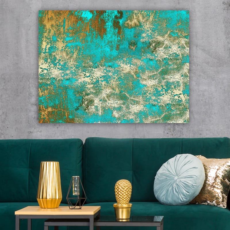 Koristeellinen Canvastaulu 70x100 cm - Monivärinen - Sisustustuotteet - Taulu & taide - Canvas-taulu
