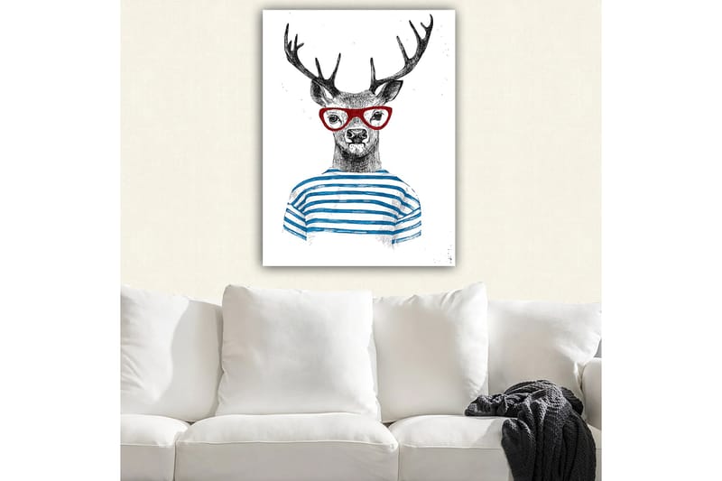 Koristeellinen Canvastaulu 70x100 cm - Monivärinen - Sisustustuotteet - Taulu & taide - Canvas-taulu