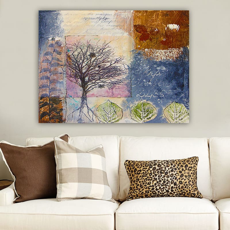 Koristeellinen Canvastaulu 70x100 cm - Monivärinen - Sisustustuotteet - Taulu & taide - Canvas-taulu