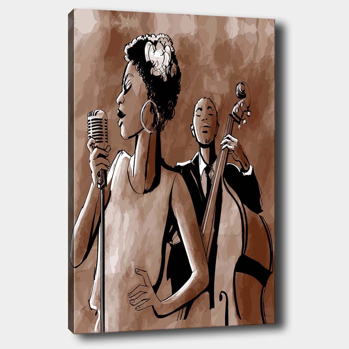 Koristeellinen Canvastaulu 70x100 cm - Monivärinen - Sisustustuotteet - Taulu & taide - Canvas-taulu