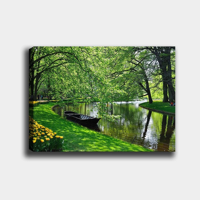 Koristeellinen Canvastaulu 70x100 cm - Monivärinen - Sisustustuotteet - Taulu & taide - Canvas-taulu