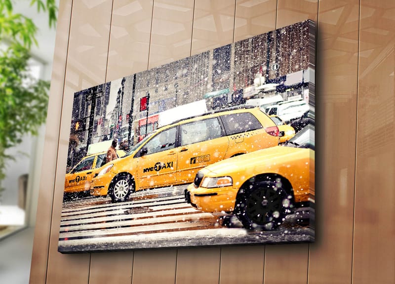 Koristeellinen Canvastaulu 70x100 cm - Monivärinen - Sisustustuotteet - Taulu & taide - Canvas-taulu