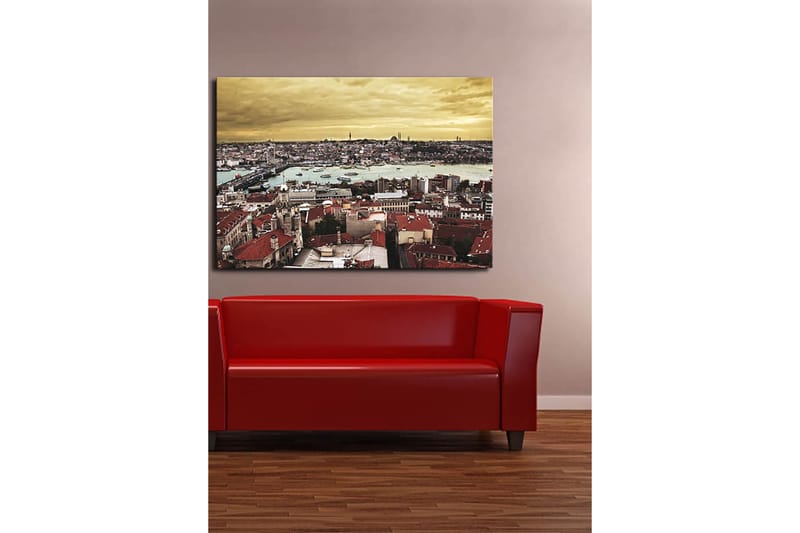 Koristeellinen Canvastaulu 70x100 cm - Monivärinen - Sisustustuotteet - Taulu & taide - Canvas-taulu