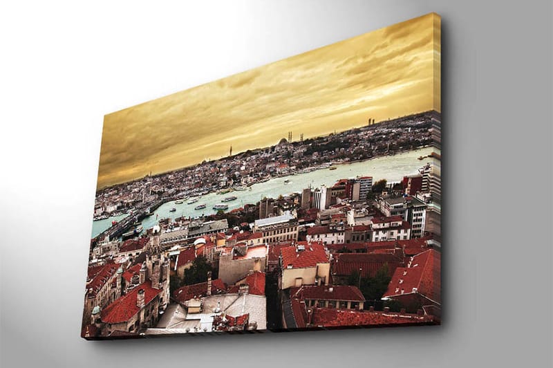 Koristeellinen Canvastaulu 70x100 cm - Monivärinen - Sisustustuotteet - Taulu & taide - Canvas-taulu