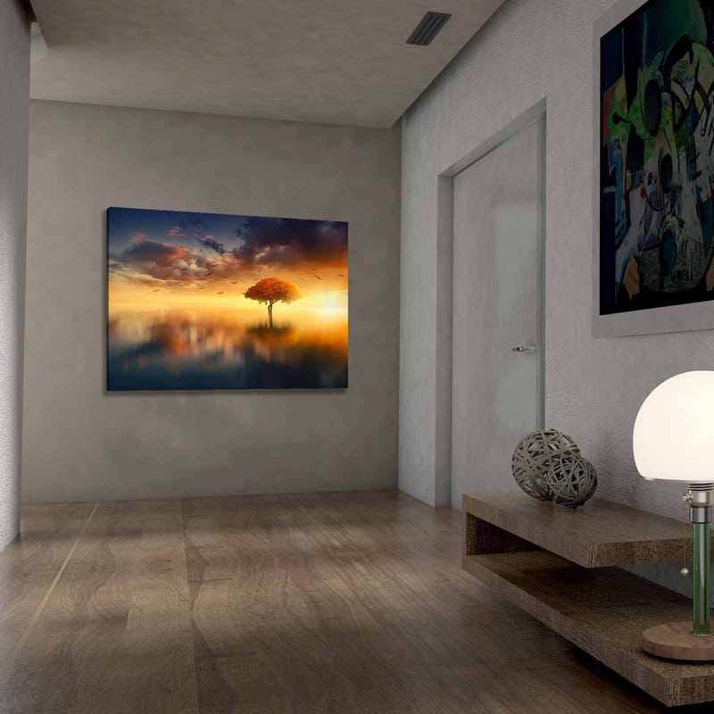 Koristeellinen Canvastaulu 70x100 cm - Monivärinen - Sisustustuotteet - Taulu & taide - Canvas-taulu