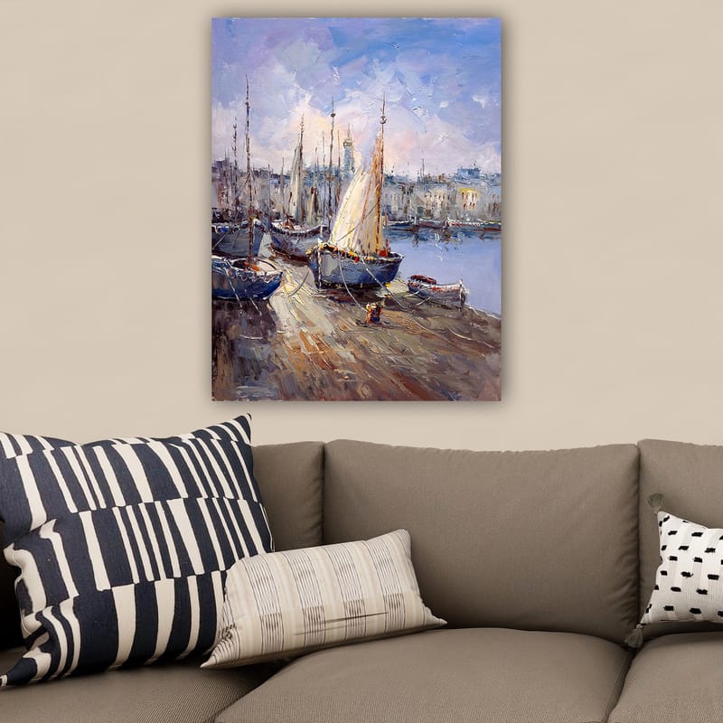 Koristeellinen Canvastaulu 70x100 cm - Monivärinen - Sisustustuotteet - Taulu & taide - Canvas-taulu