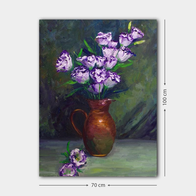 Koristeellinen Canvastaulu 70x100 cm - Monivärinen - Sisustustuotteet - Taulu & taide - Canvas-taulu
