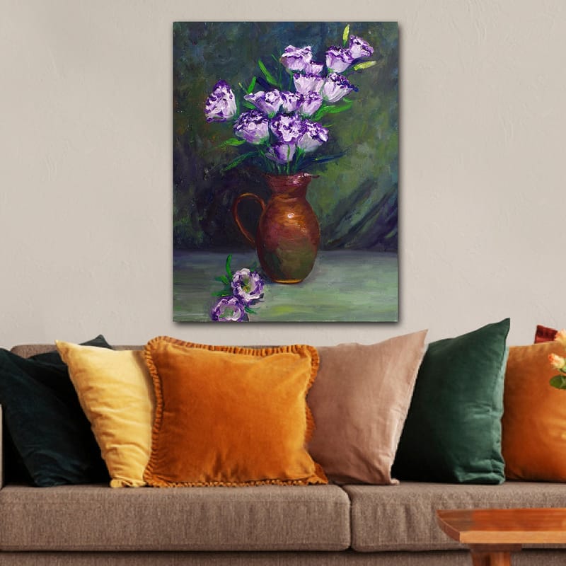 Koristeellinen Canvastaulu 70x100 cm - Monivärinen - Sisustustuotteet - Taulu & taide - Canvas-taulu
