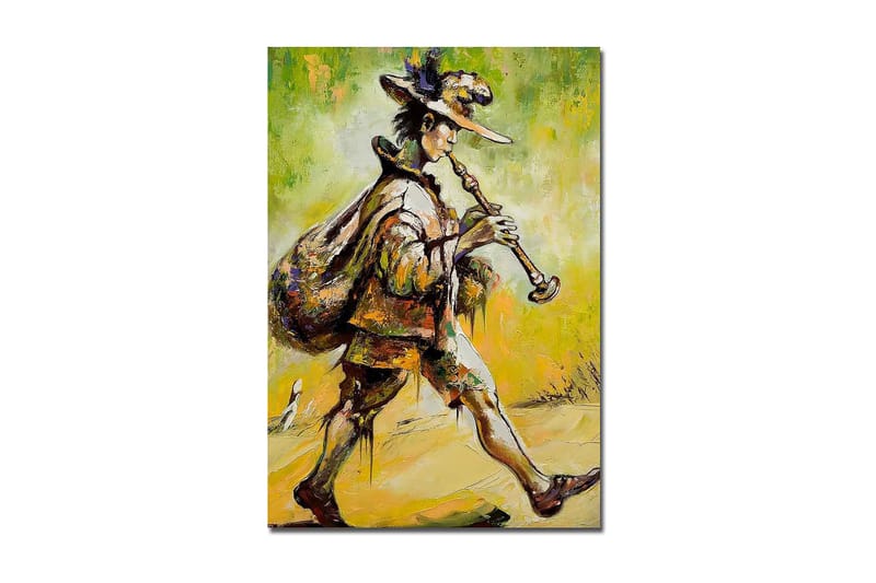 Koristeellinen Canvastaulu 70x100 cm - Monivärinen - Sisustustuotteet - Taulu & taide - Canvas-taulu