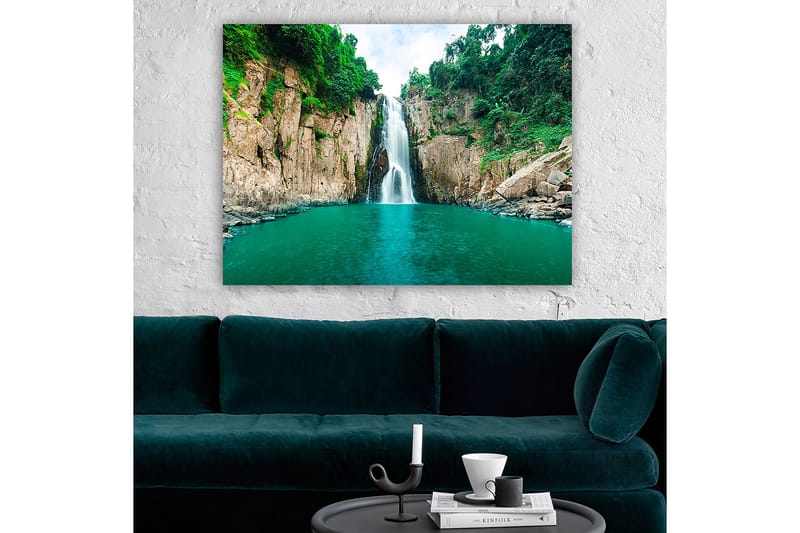 Koristeellinen Canvastaulu 70x100 cm - Monivärinen - Sisustustuotteet - Taulu & taide - Canvas-taulu