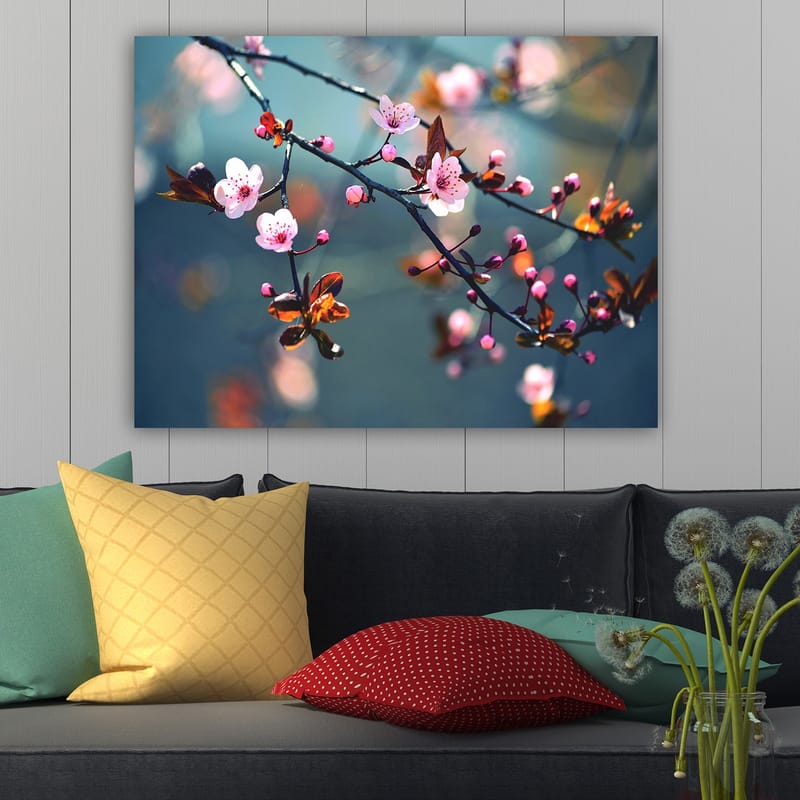 Koristeellinen Canvastaulu 70x100 cm - Monivärinen - Sisustustuotteet - Taulu & taide - Canvas-taulu